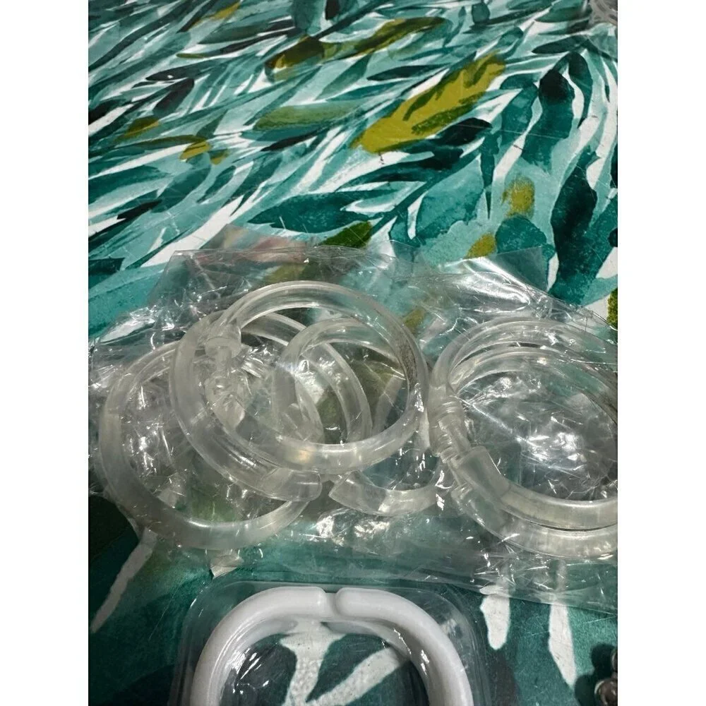 3 Sets of Shower Curtain Hangers
